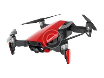 Ultraportable 4K Quadcopter (flame red)